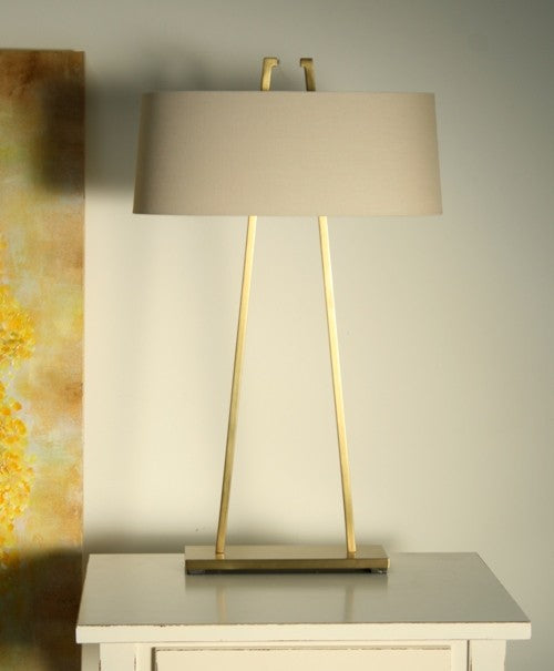 TL13ATL - Satin Brass Table Lamp