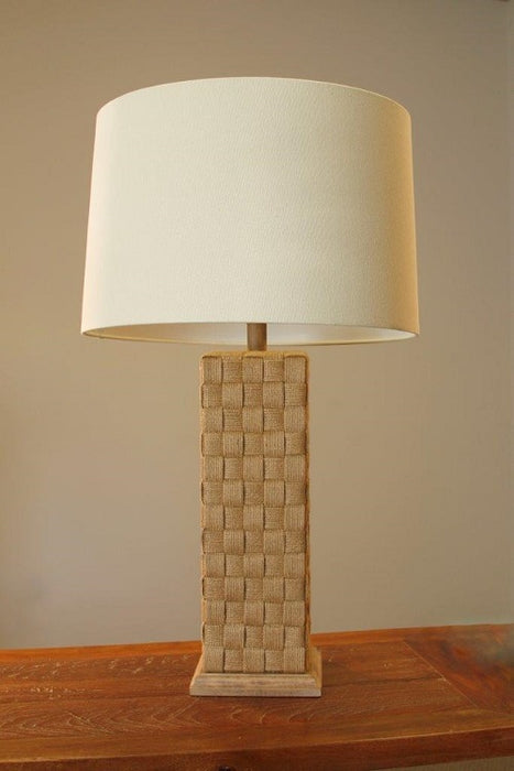 Cordage Square Table Lamp