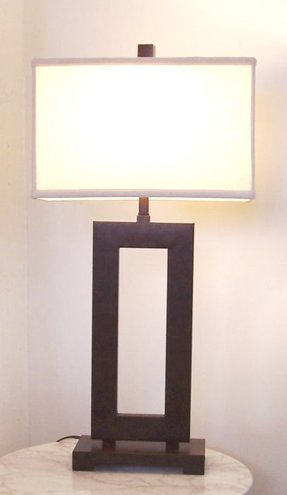 Metal Cut Out Table Lamp