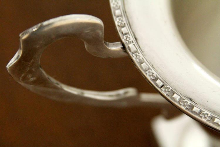 Antique Silver Trophy 8"