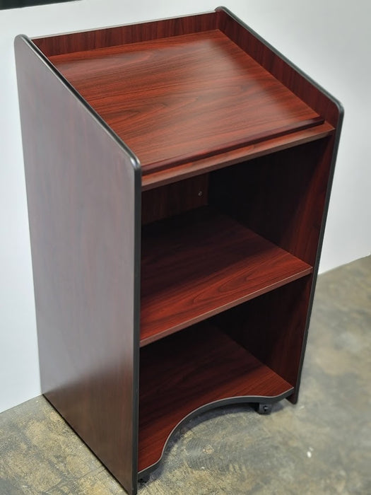 Traditional Lectern in Mahogany Finish