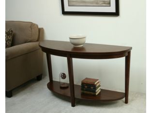 Contemporary Console with Low Shelf