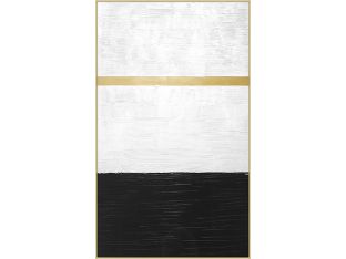 Black And Gold 1  32.75W X 54.75H