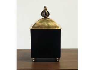 Small Antique Brass Box