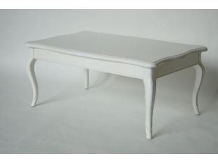Antique White French Style Coffee Table