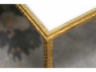 Hammered Gold Cocktail Table