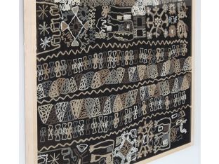 Joplin Embroidered Textile 50W X 40H