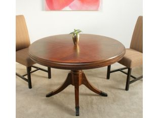 Hazelnut Deco Round Dining Table