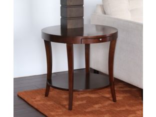 Presidio Round Lamp Table
