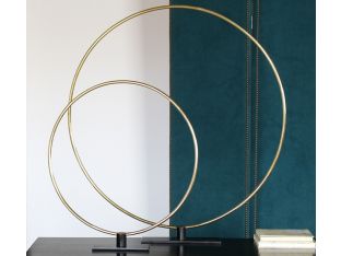 Gregory Large Ring Sculpture - Cleared Décor