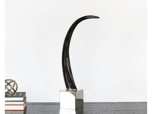 Large Horn Sculpture - Cleared Décor