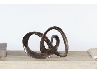 Bronze Infinity Sculpture - Cleared Décor