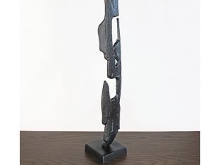Abstract Metal Sheath Figure - Cleared Decor