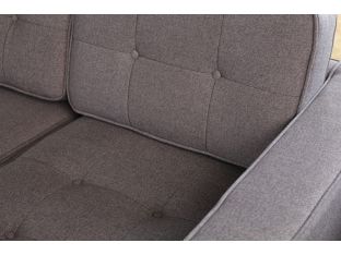 Gray Florence Knoll Style Sofa