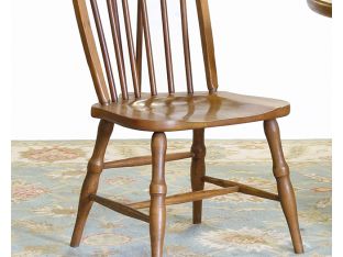 Wooden Bow Back Sidechair