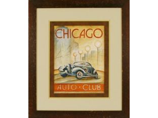 Chicago Auto Club 24W x 28H
