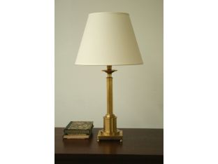 Adjustable Column Brass Table Lamp