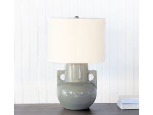 Light Grey Aluminium Table Lamp 