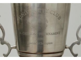 Antique Silver University Trophy 
