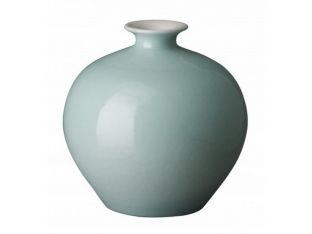 Blue Mist Ball Vase
