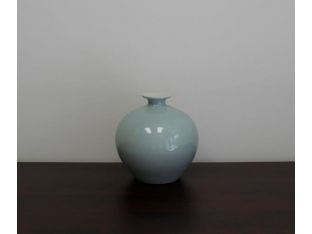 Blue Mist Ball Vase