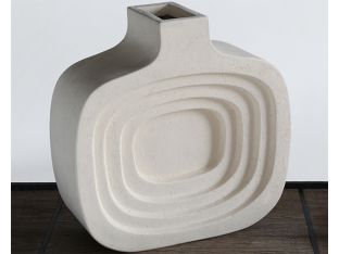 Sonic Square Sandstone Vase