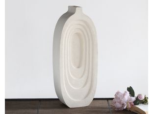 Sonic Oval Sandstone Vase