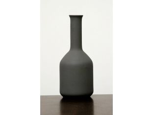 Beton Finish Bottleneck Ceramic Vase