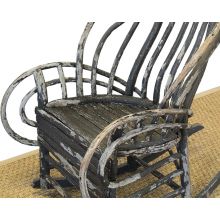 Hand Made Adirondack Rocking Chair circa 1890