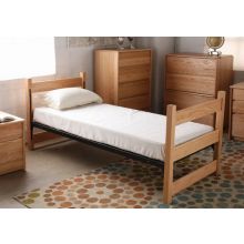 Dorm Style Twin Bed with Mattress