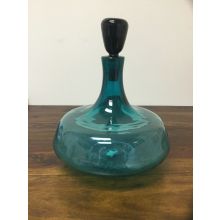 Blenko-Styled Colored Glass Decanter