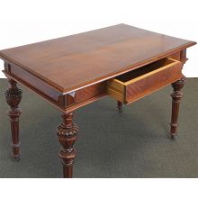 Vintage Jacobean Style Library Table