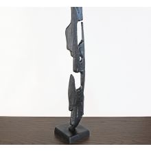 Abstract Metal Sheath Figure - Cleared Decor