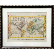 Complete Mercator Chart of the World 32W x 26H