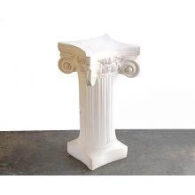 White Column Display Pedestal