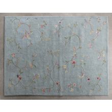 7'9" x 9'9" Hand-tufted Green Spring Hill Rug