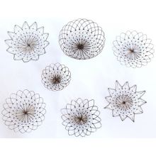Set of 7 Assorted Wire Baskets