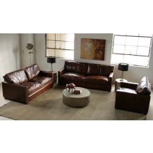 Larkin 88" Sofa in Cigar Leather