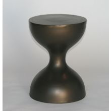 Antique Brass Hourglass Stool
